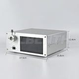 20W 6400K Color-mixing RGB LED Illuminator LED Fiber Optic Cold Light Source White/Red/Green/Blue Digital Adjustable Dual Gooseneck RGBW Quad-Color COB LED Microscope Illuminator 100–240V