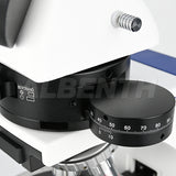 Albenth 40X-400X Transmitting Polarizing Trinocular Microscope Revolving Round Stage Halogen Illumination