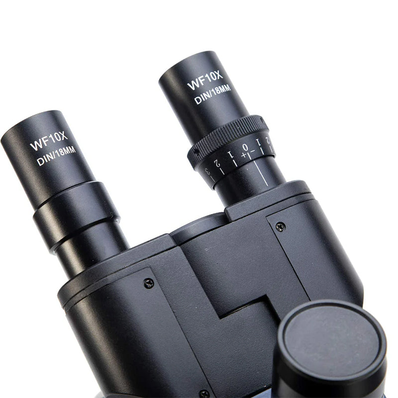 Swift SW380T 40X-2500X Magnification, Siedentopf Head, Research-Grade Trinocular Microscope Compound Lab with Wide-Field 10X/25X Eyepieces, Mechanical Stage, Ultra-Precise Focusing