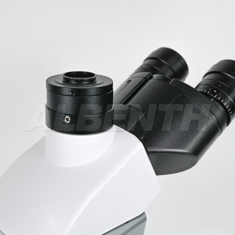 Albenth Trinocular Infinity  Biologique Microscope 40X-1000X Magnification With LED Light For Schools, Laboratories