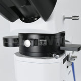 Albenth 40X-400X Transmitting Reflecting Polarizing Trinocular Microscope With Revolving Round Stage LED Illumination