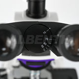 40x-2500x DIN Achromatic Objective Trinocular Laboratory Compound Microscope With 5.0MP LCD Touch Pad Screen