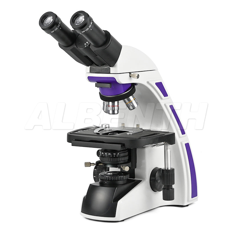 Albenth 40X-1000X Infinity Plan Achromatic Binocular/Trinocular Laboratory Compound Microscope