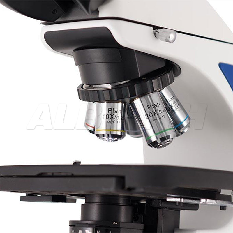 Albenth 40X-1000X Infinity Laboratory Trinocular Compound Microscope with Kohler Illuminator