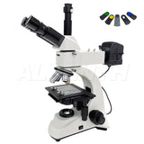 50X-1000X Trinocular Metallurgical Microscope with Polarization