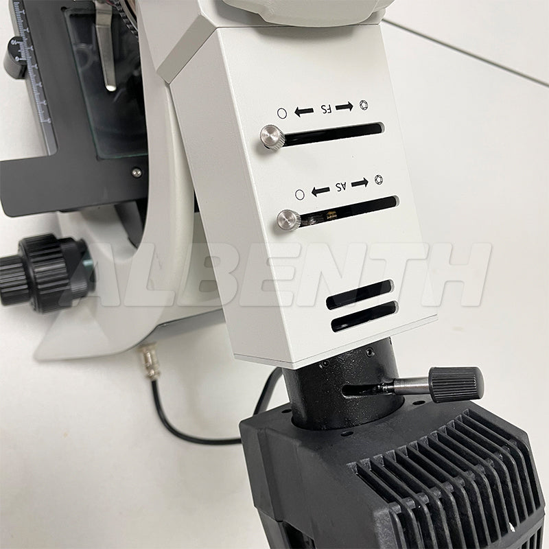50X-1000X Trinocular Metallurgical Microscope with Polarization