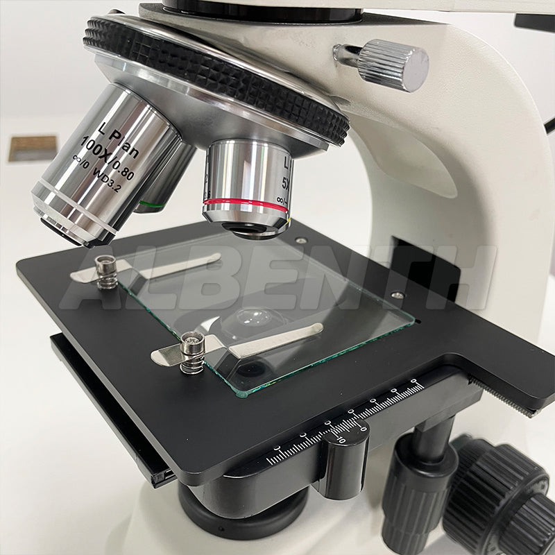 50X-1000X Trinocular Metallurgical Microscope with Polarization