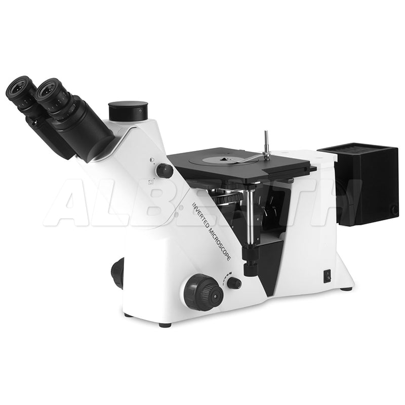50x-500x Inverted Trinocular Bright & Dark Field Metallurgical Microscope