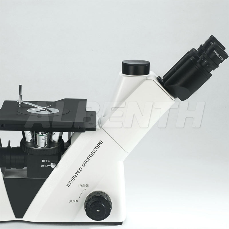 Inverted Field Microscope 50x-500x Inverted Trinocular Bright Field Metallurgical Microscope ...