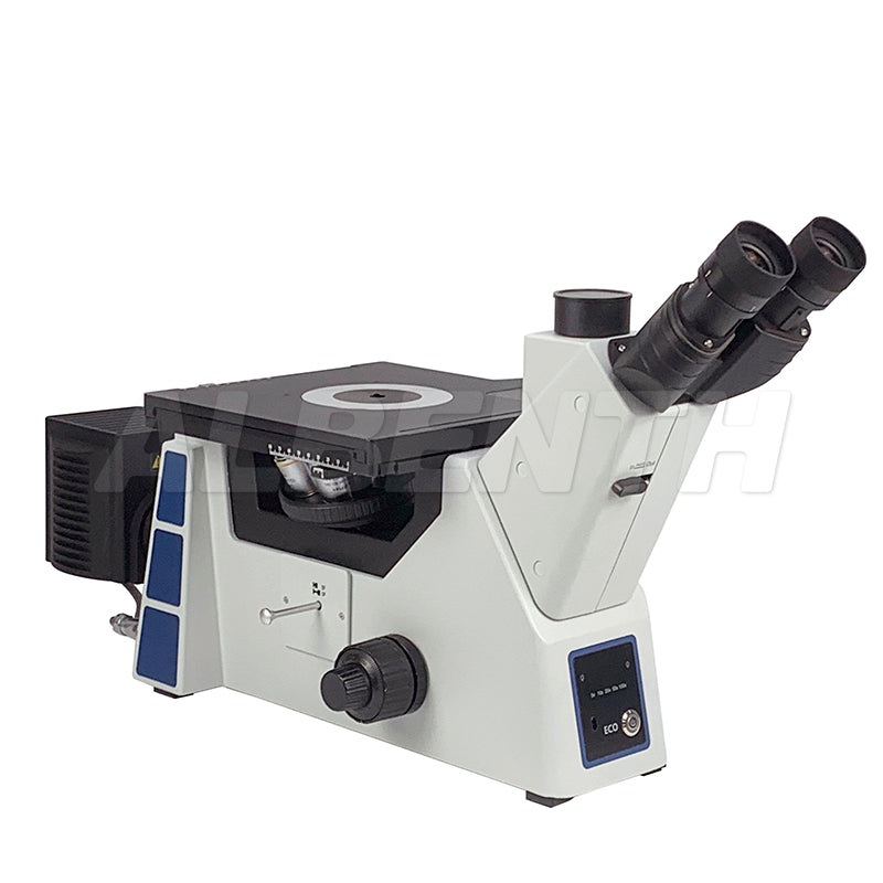 Inverted Field Microscope 50x-500x Inverted Trinocular Bright Field Metallographic Microscope ...