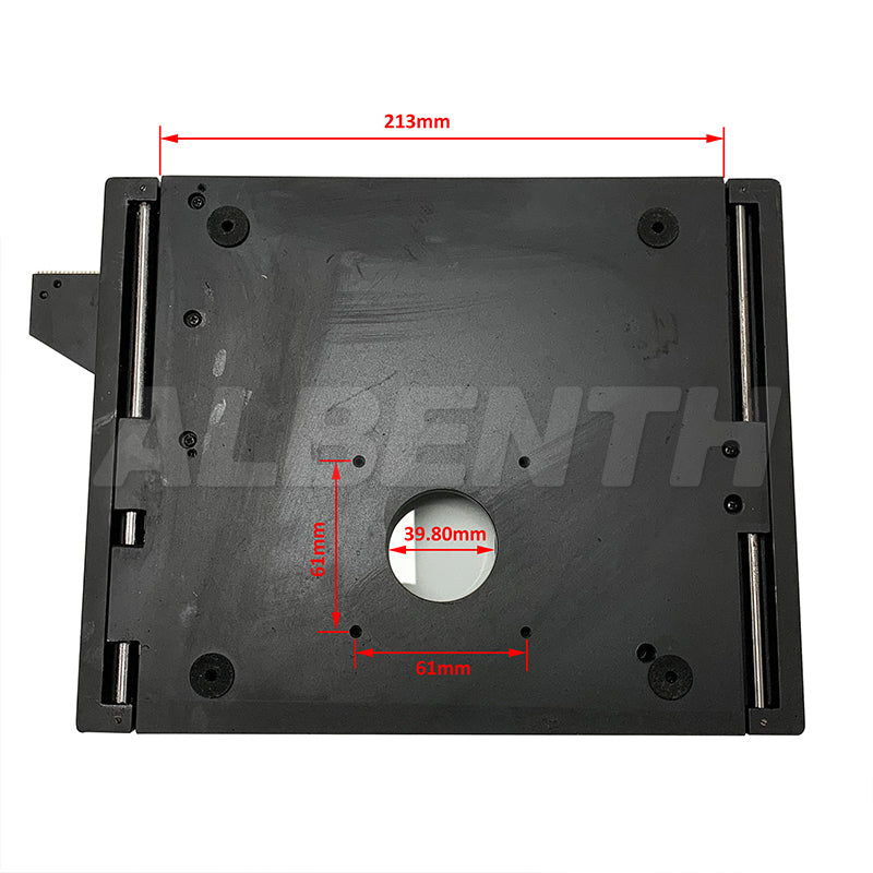 Albenth XY 100x100mm Mechanical Working Stage