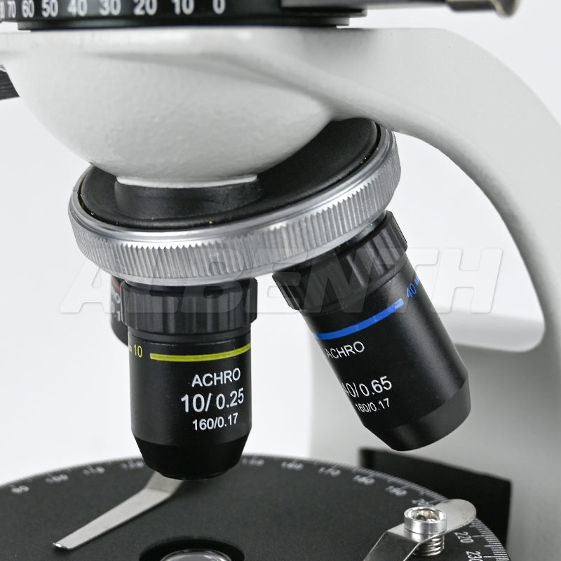 Albenth 40X-1000X Monocular Polarizing Microscope