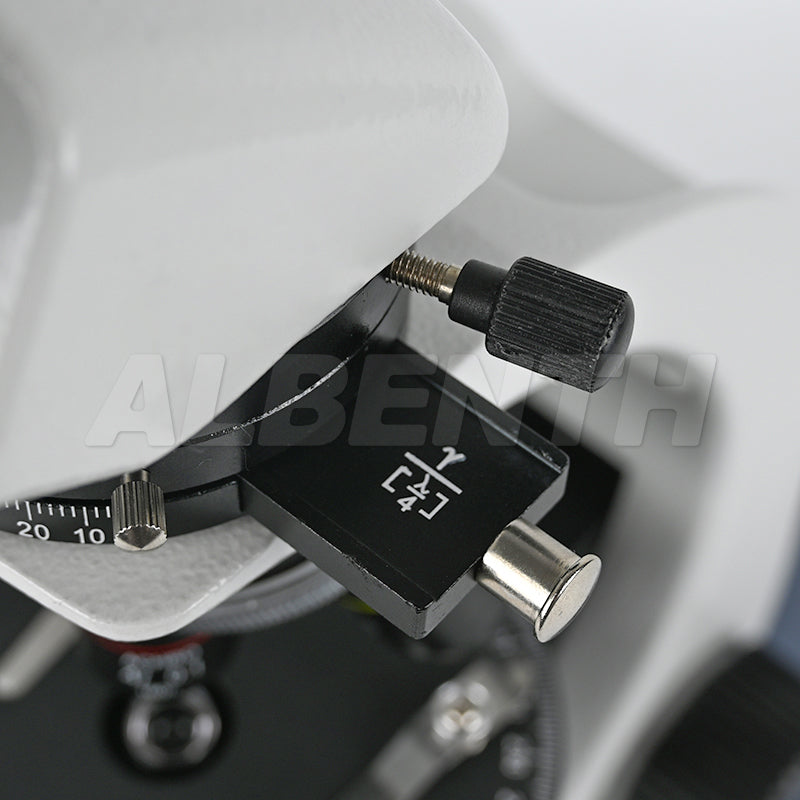 Albenth 40X-1000X Monocular Polarizing Microscope