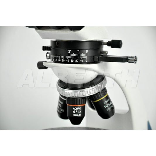 Albenth 40X-1000X Binocular Polarizing Microscope