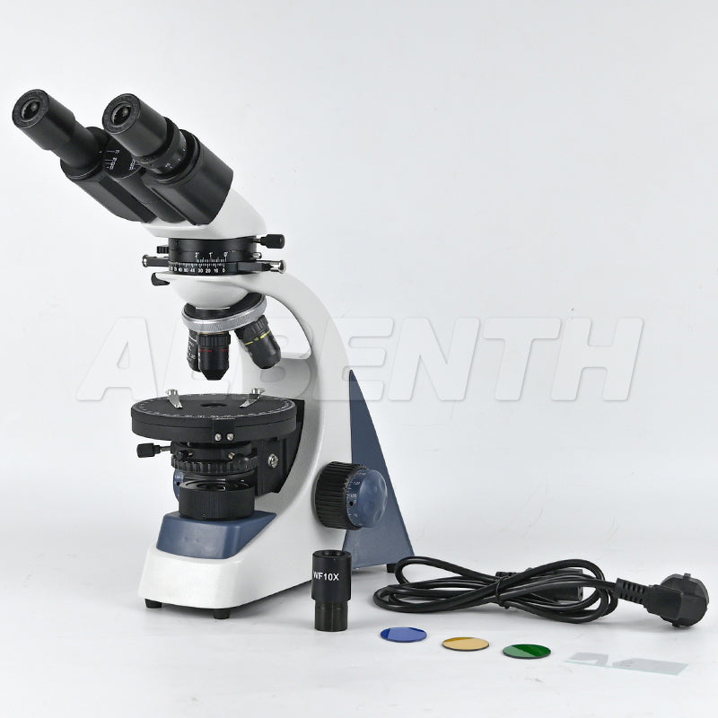 Albenth 40X-1000X Binocular Polarizing Microscope