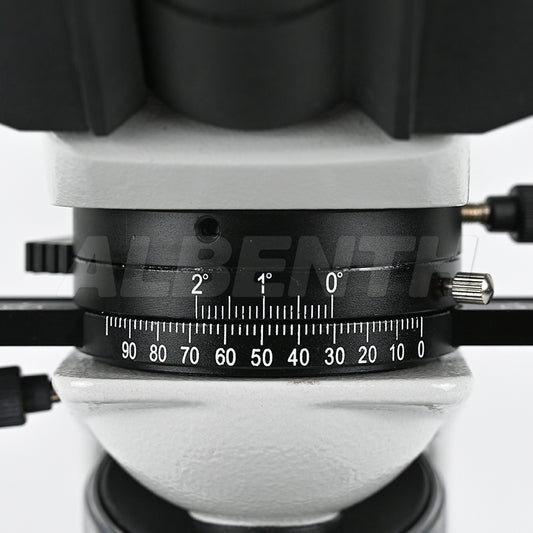 Albenth 40X-1000X Trinocular Polarizing Microscope