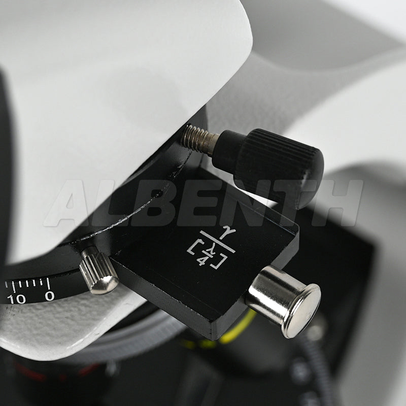 Albenth 40X-1000X Trinocular Polarizing Microscope
