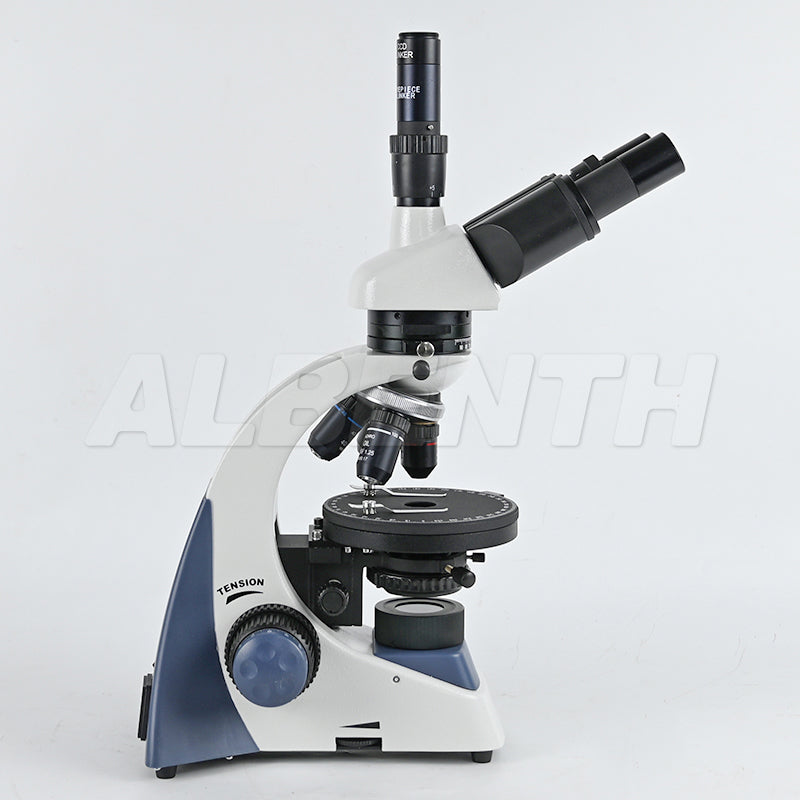 Albenth 40X-1000X Trinocular Polarizing Microscope