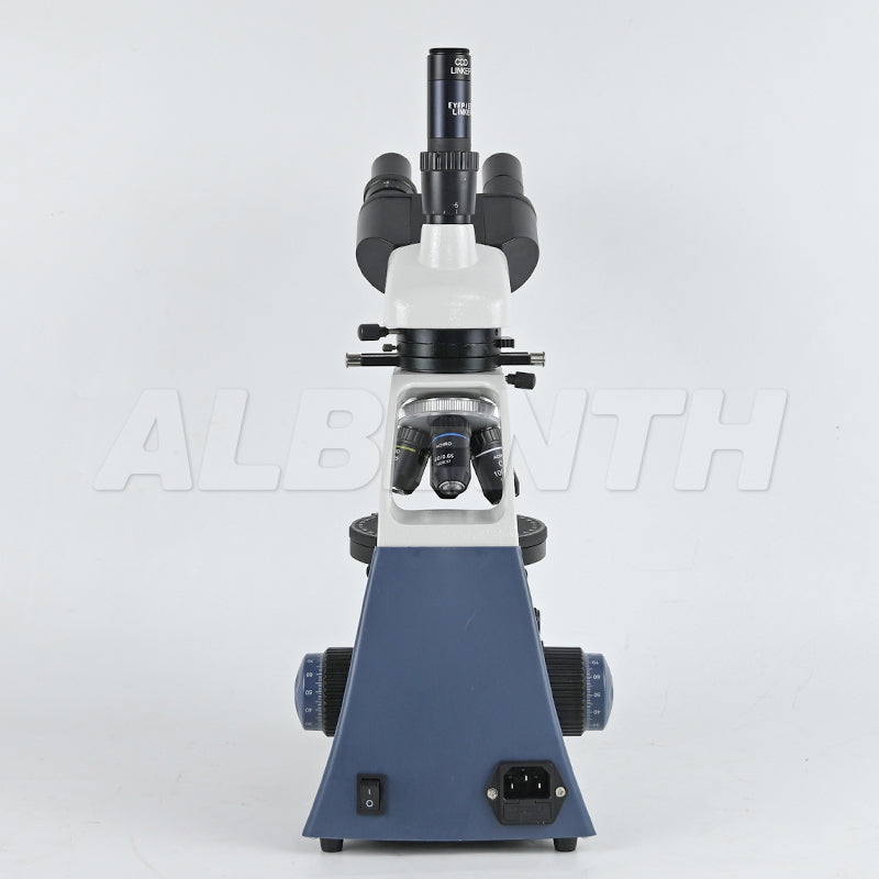 Albenth 40X-1000X Trinocular Polarizing Microscope