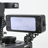 VG2 Diamond/Jewelry Metal Unique Adjustable Microscope Stand With Darkfield Attachment Transmission and Reflection Light