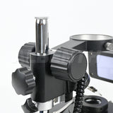VG2 Diamond/Jewelry Metal Unique Adjustable Microscope Stand With Darkfield Attachment Transmission and Reflection Light