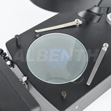 VG2 Diamond/Jewelry Metal Unique Adjustable Microscope Stand With Darkfield Attachment Transmission and Reflection Light