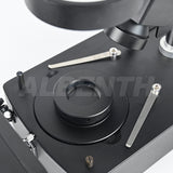 VG2 Diamond/Jewelry Metal Unique Adjustable Microscope Stand With Darkfield Attachment Transmission and Reflection Light