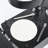 VG2 Diamond/Jewelry Metal Unique Adjustable Microscope Stand With Darkfield Attachment Transmission and Reflection Light
