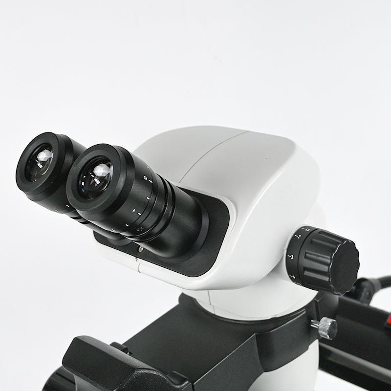 Albenth 6.7X-45X Magnification Professional Advanced Jewel Gem Zoom Binocular Stereo Microscope on Track Stand