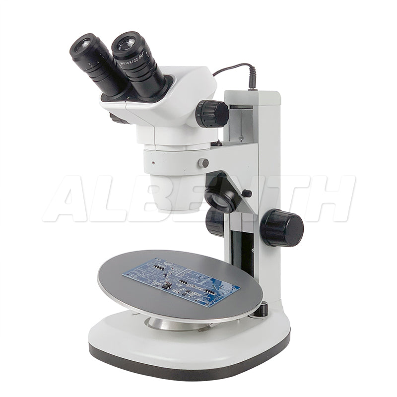 Ball & Socket Oblique/Tilting Stage with ESD Rubber Working Plate for Microscope