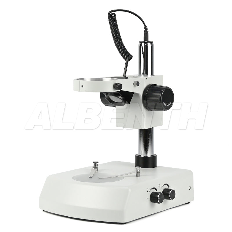 Albenth VL2 Square Microscope Post Stand - 76mm Coarse Focus Rack and ...