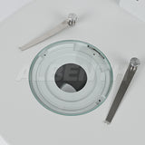 VL-2FLS Brightfield And Darkfield Diascopic 5W Fiber Diascopic Illumination Microscope Stand With 360° Rotating Mirror