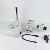 VL-2FLS Brightfield And Darkfield Diascopic 5W Fiber Diascopic Illumination Microscope Stand With 360° Rotating Mirror