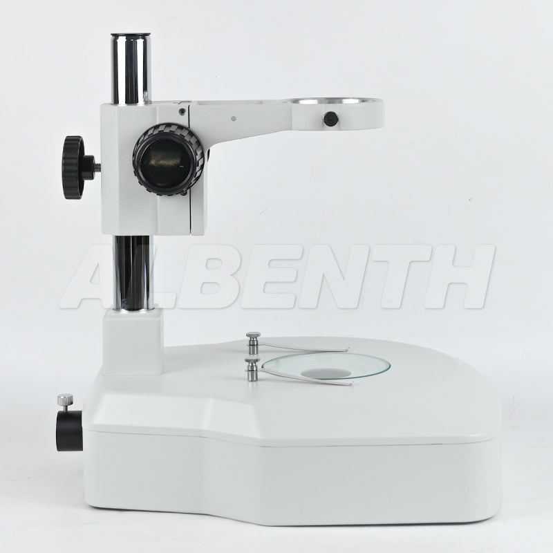 VL-2FLS Brightfield And Darkfield Diascopic 5W Fiber Diascopic Illumination Microscope Stand With 360° Rotating Mirror