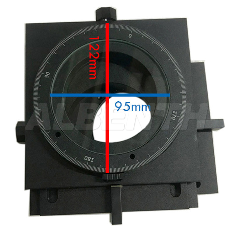 Albenth XY 25x25mm Mechanical Stage with Digital Micrometer