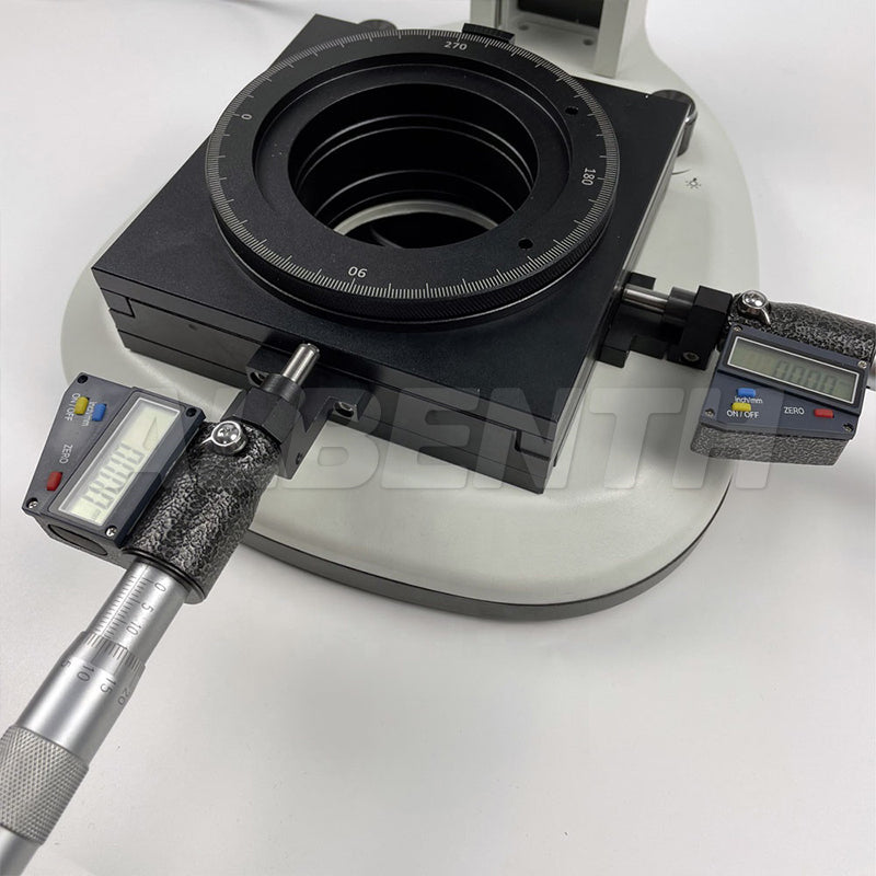 Albenth XY 25x25mm Mechanical Stage with Digital Micrometer