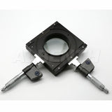 Albenth XY 25x25mm Mechanical Measurement Stage for Microscopes with Digital Micrometer Head and stage clips