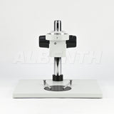 Soporte de mesa de microscopio super grande - 76 estante de enfoque y placa de trabajo blanca / negra
