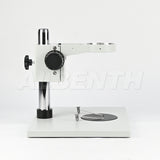 Soporte de mesa de microscopio super grande - 76 estante de enfoque y placa de trabajo blanca / negra