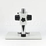 Soporte de mesa de microscopio super grande - 76 estante de enfoque y placa de trabajo blanca / negra