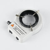 Albenth 78 New Design LED Microscope Ring Light With 4-Zone Divided Segments Touch-Control For Stereo Microscope