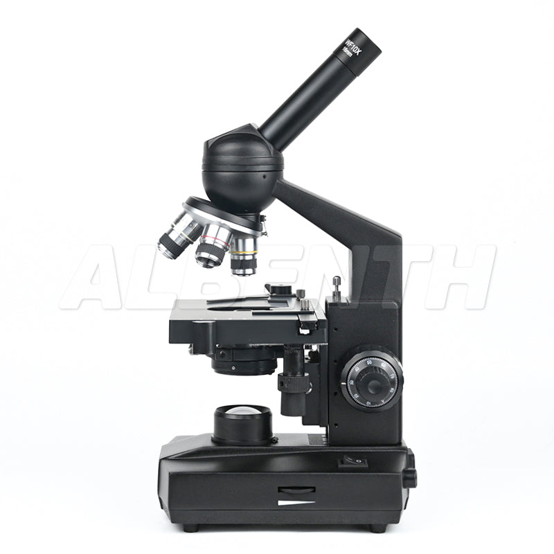 Albenth 40X-1600X Magnification Student Monocular Compound Biological Microscope