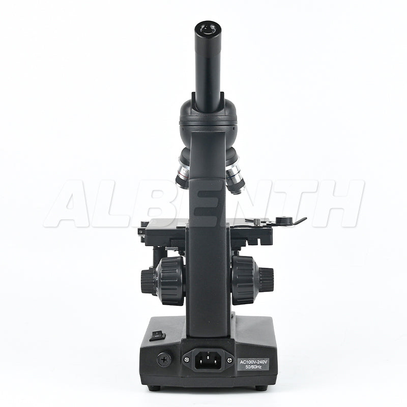 Albenth 40X-1600X Magnification Student Monocular Compound Biological Microscope