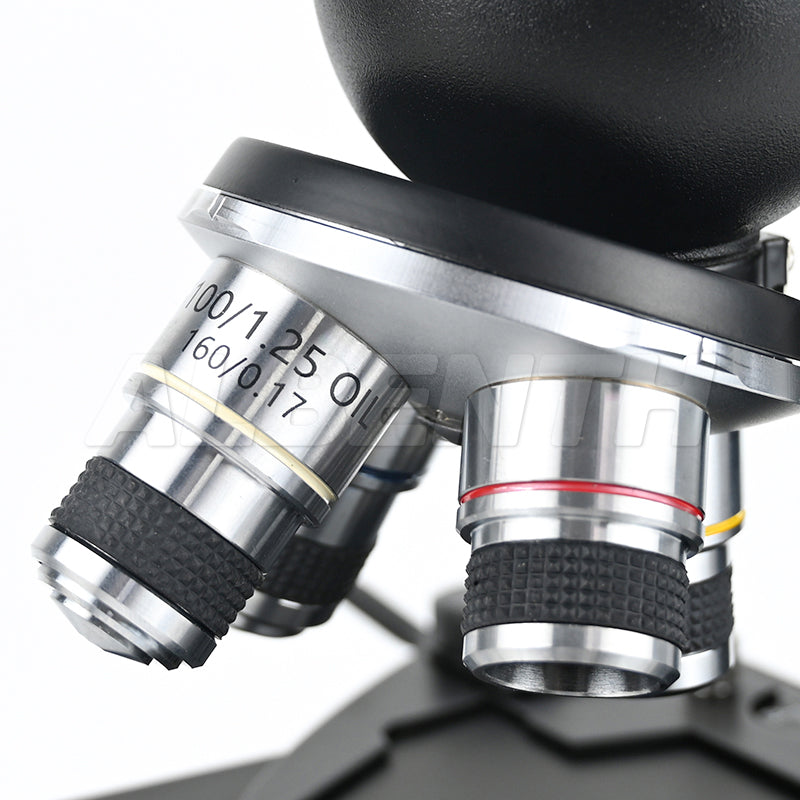 Albenth 40X-1600X Magnification Student Monocular Compound Biological Microscope