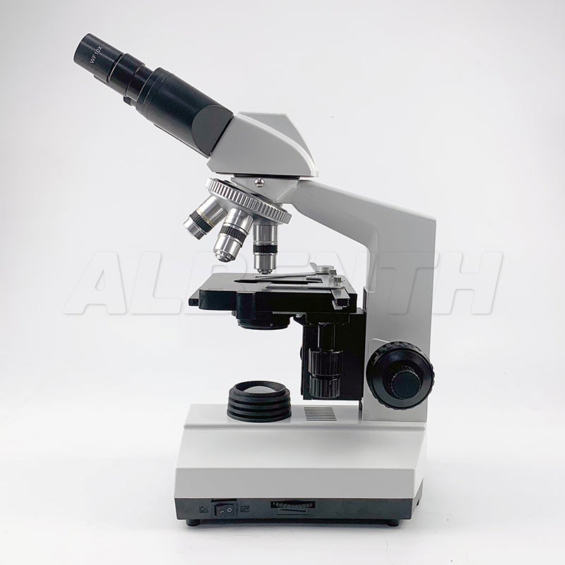 Microscopio binoculare composto biologico del piano 40x-1600x con illuminazione a LED