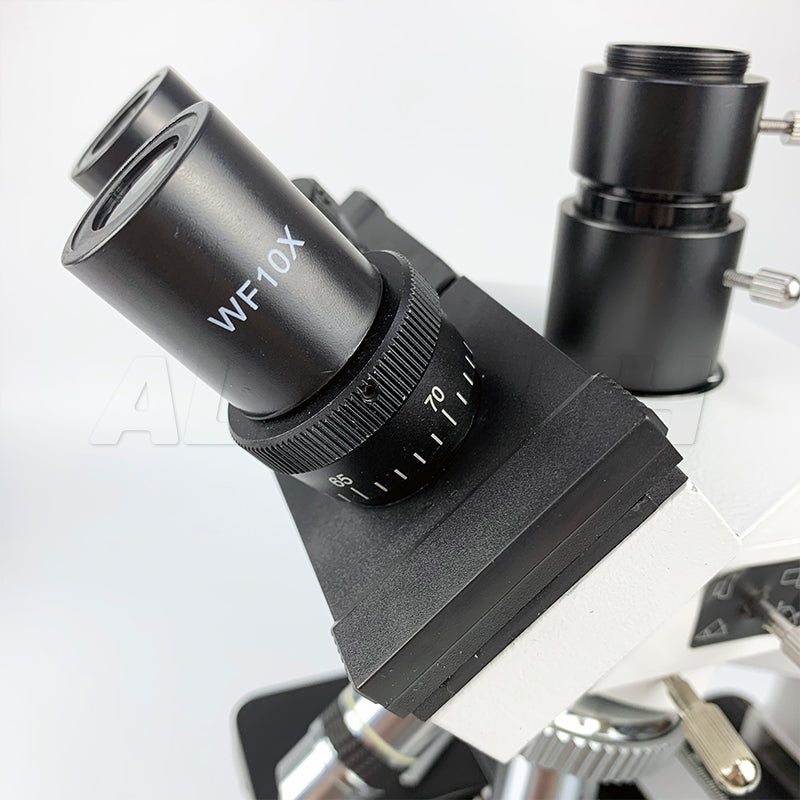 Microscopio binoculare composto biologico del piano 40x-1600x con illuminazione a LED