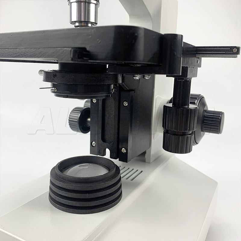 Microscopio binoculare composto biologico del piano 40x-1600x con illuminazione a LED