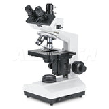 Albenth 40X-1600X Plan Biological Compound Trinocular Microscope with LED Illumination