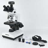 Albenth 40X-1600X FHD Digital Trinocular Biological Lab Microscope With 5MP Camera, 10X 16X Eyepieces, Micrometer Suitable For Laboratories, School Education, Hospital Testing