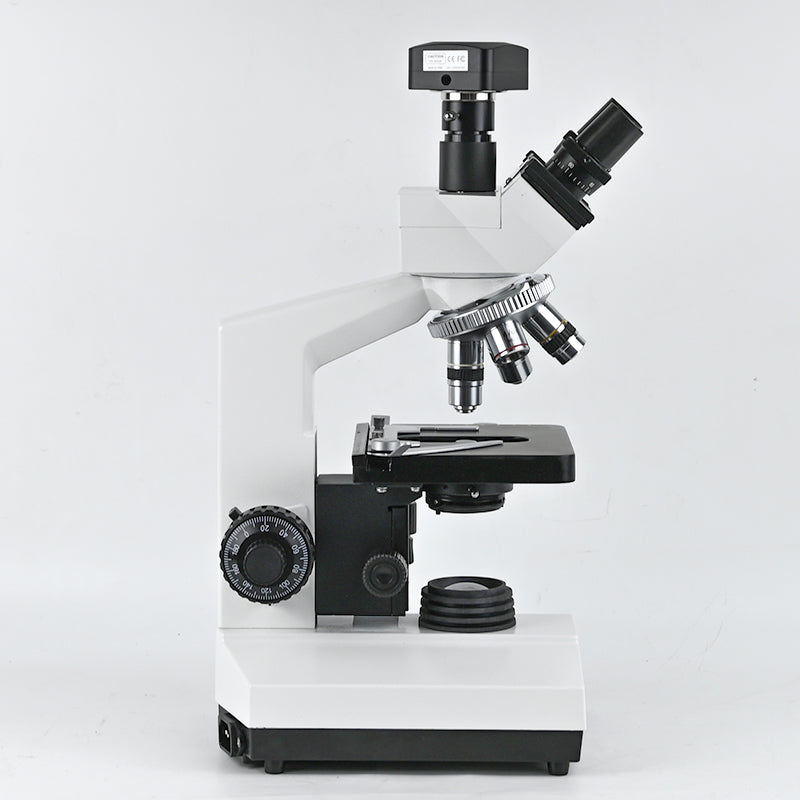 Albenth 40X-1600X FHD Digital Trinocular Biological Lab Microscope With 5MP Camera, 10X 16X Eyepieces, Micrometer Suitable For Laboratories, School Education, Hospital Testing
